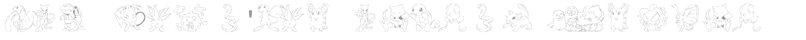 LMS Pokemon Master font preview
